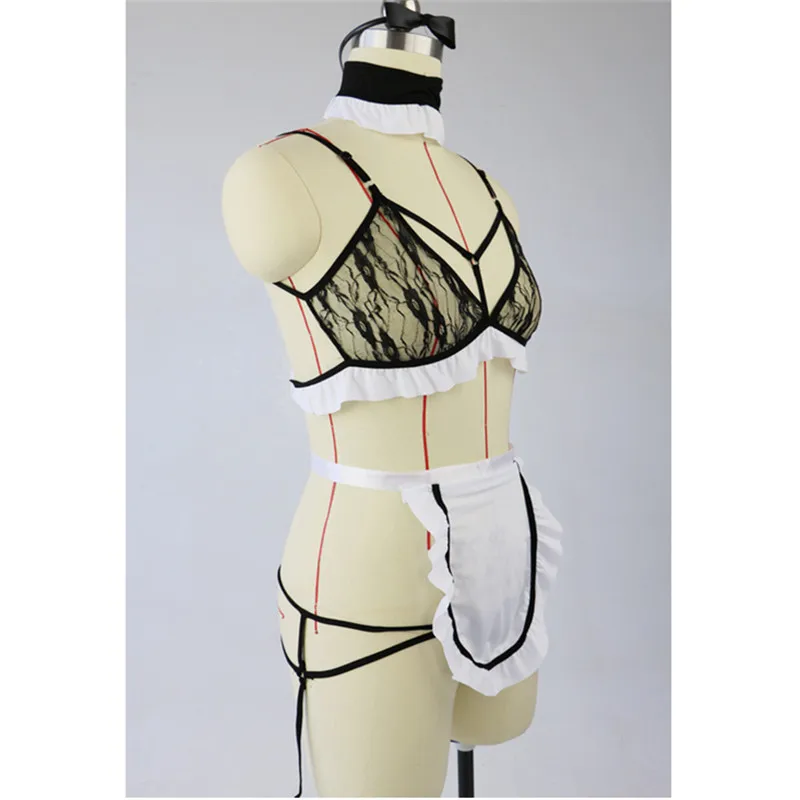 Женское нижнее белье для косплея комбинация сексуальное женское прозрачное