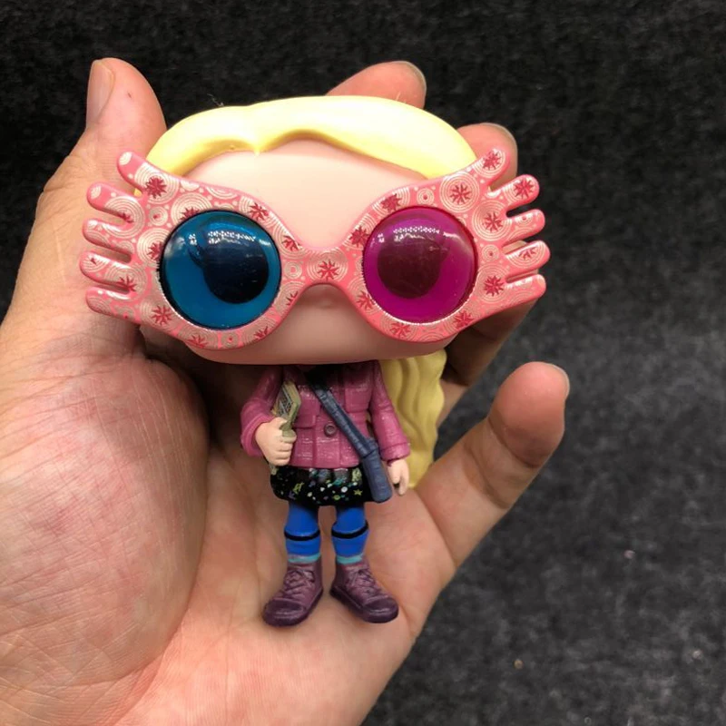 Фильм персонажа Гарри Поттера Luna lovegood со стразами высота каблука 10 см Виниловая