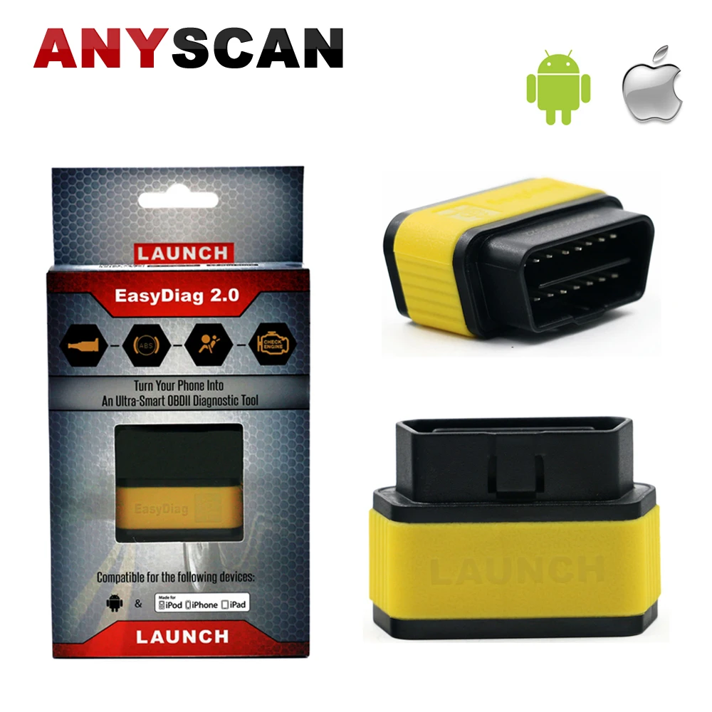 Старт X431 код считыватели инструменты EasyDiag 2 0 для iOS и Android в 1 Авто диагностический
