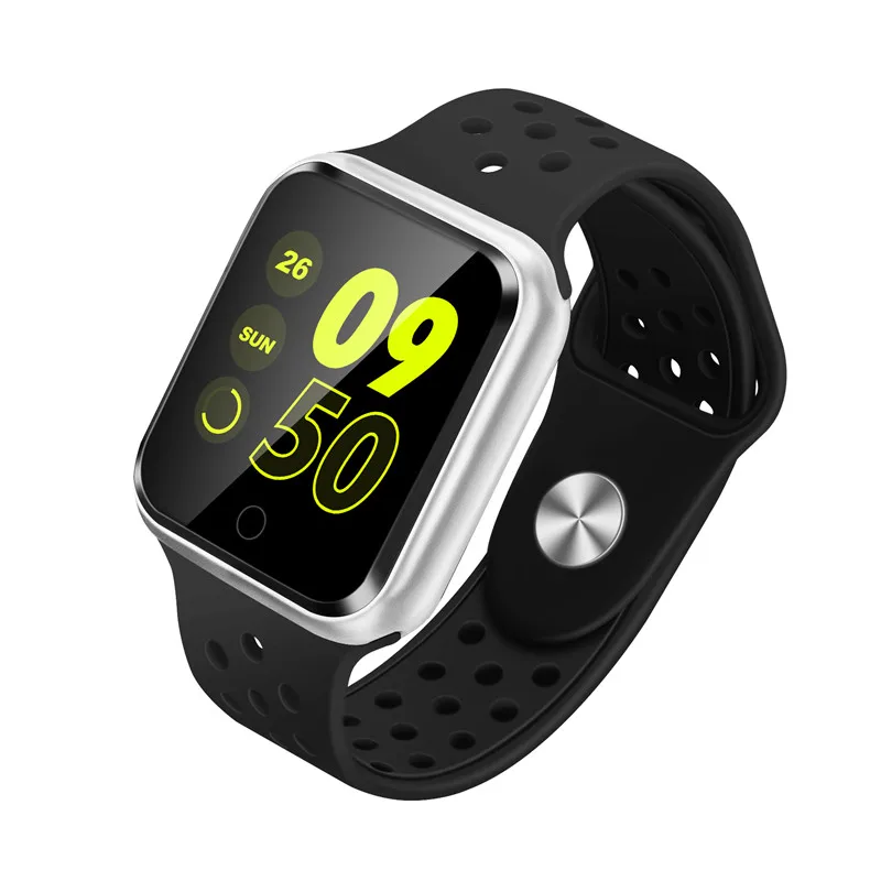 silver-black S226 Смарт часы для женщин и мужчин спортивные режимы Bluetooth водонепроницаемый монитор сердечного ритма кровяное давление для iPhone Android PK iwo 8 - Цвет: silver-black