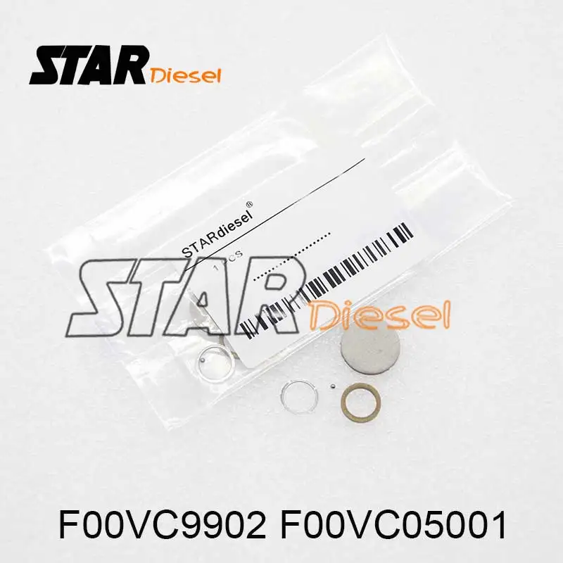 

Common Rail Injector Repair Kits Steel Ball Repair Kits F00VC99002 F00VC05001 Ball Diameter 1.34mm Diesel Valve Parts