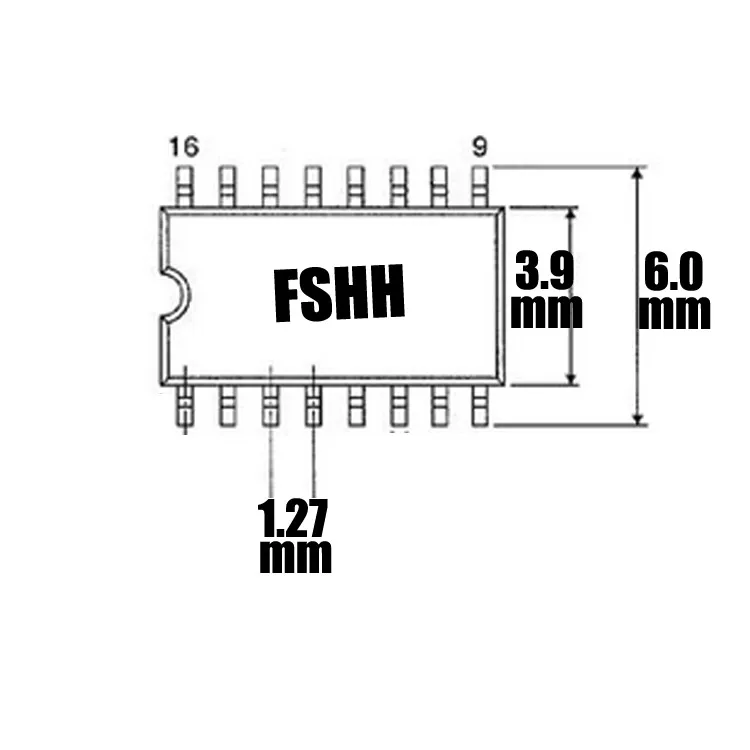 Хорошее качество SOP16 SOIC16 к DIP16 адаптер для EEPROM flash 24c*, 93c* ширина 150 мил