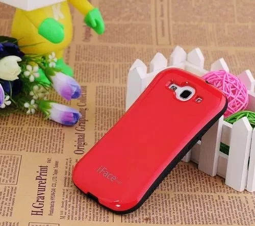 Для samsung Galaxy S3 Чехлы класса люкс повышенной прочности для задней панели + мягкий