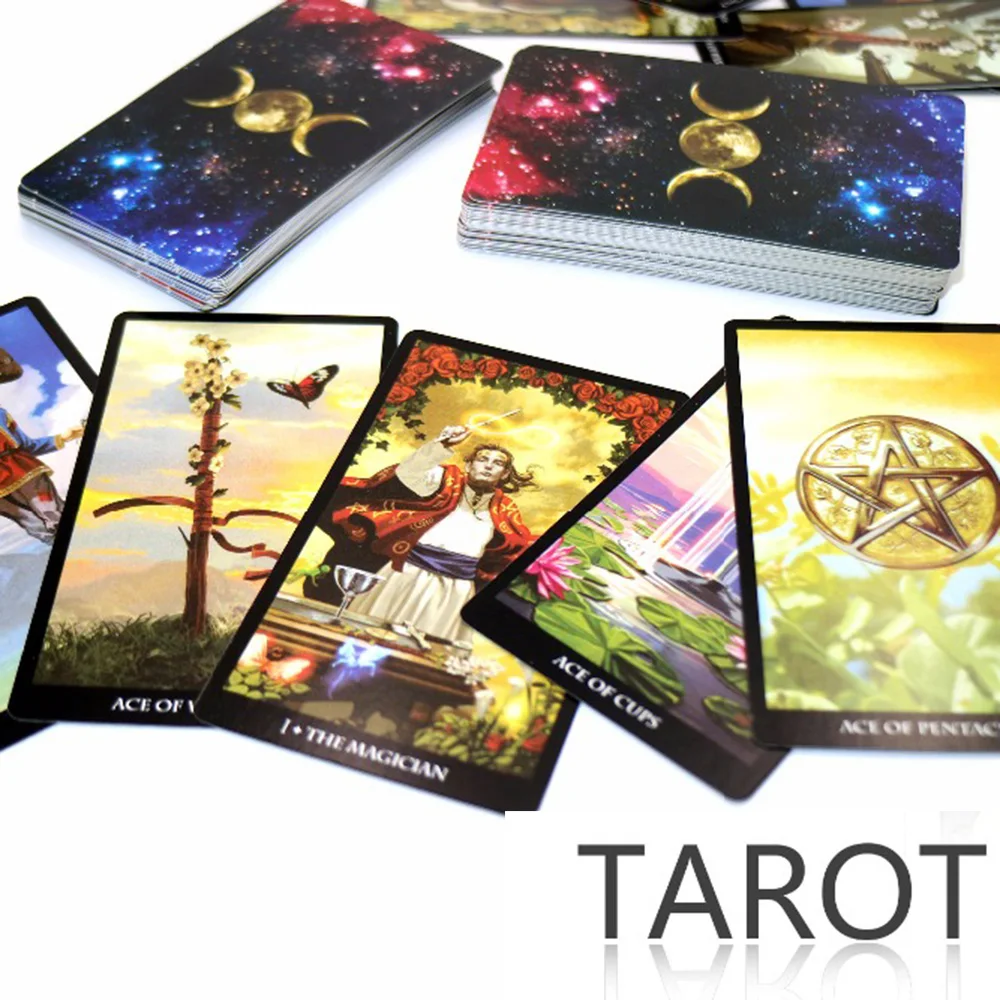 Фото Mystic Tarot deck 78 карт прочитайте свою участь мечты будущее|tarot deck|tarot cardstarot cards |