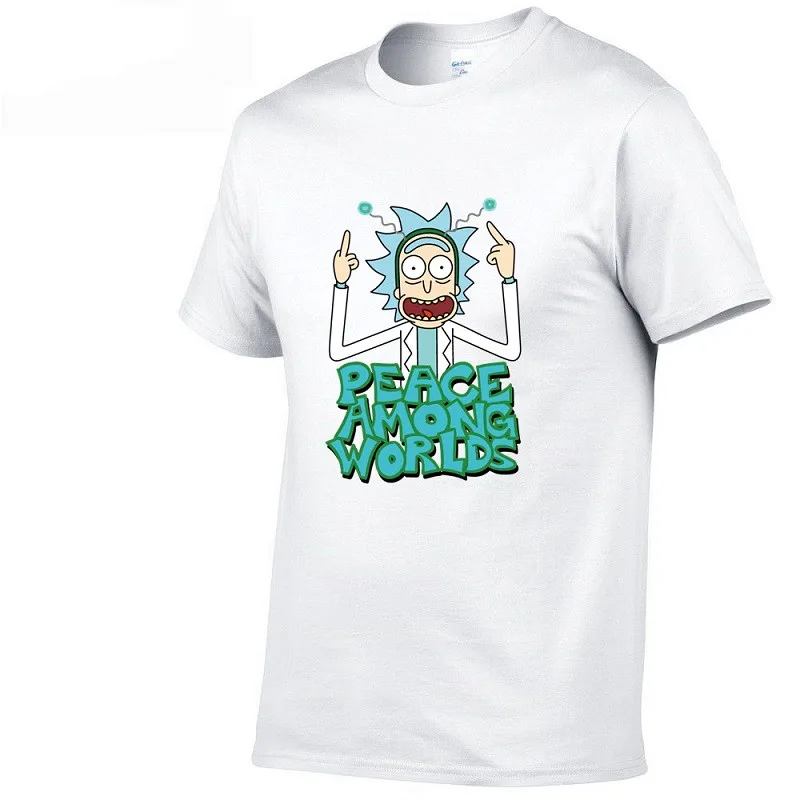 Для мужчин рубашка Мода в стиле хип хоп Музыка печати футболка с короткими