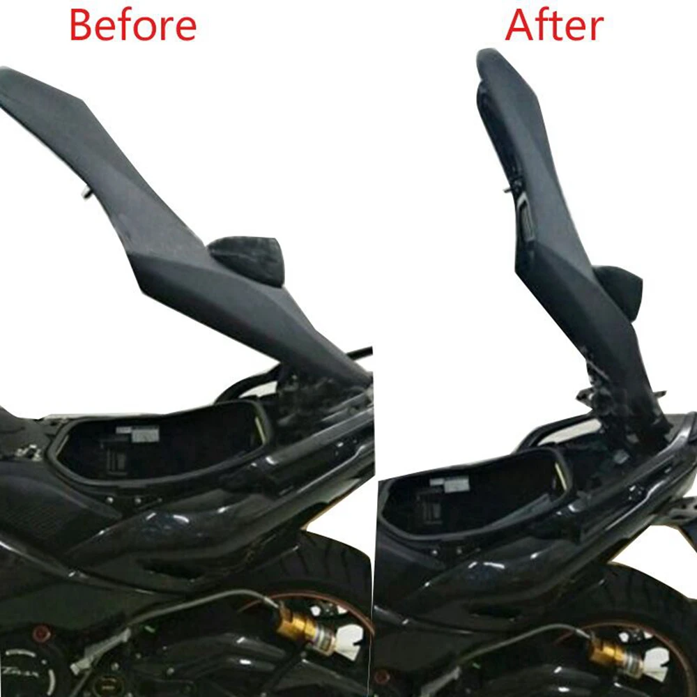 KEMiMOTO Распорки руки подъемные опоры для Yamaha TMAX 530 2012- TMAX 500 амортизаторы подъемник сидения, комплект из 2 предметов