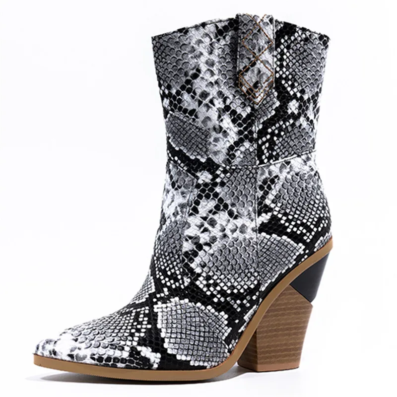 MORAZORA Size 34-46 New Brand ankle boots for women thick high heels ladies autumn winter boos gold silver fashion women boots