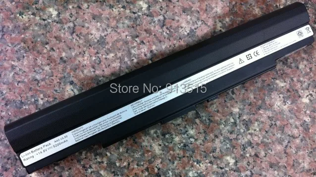 5200 мА/ч, Батарея для Asus U53F U53J U53JC U52F U43F U43J U43JC U33JC U33J UL80Vt UL50Vt UL30 UL50 UL80 A42-UL30 A42-UL50