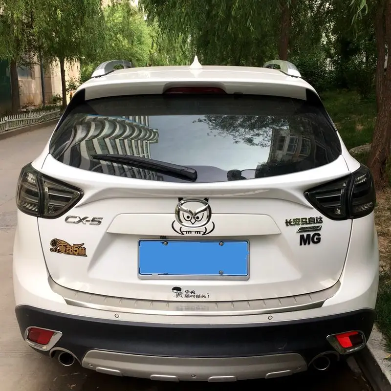 ABS красиво украшенные автомобильные аксессуары украшение в виде хвостового крыла задний спойлер для Mazda Cx-5 Cx5 2012