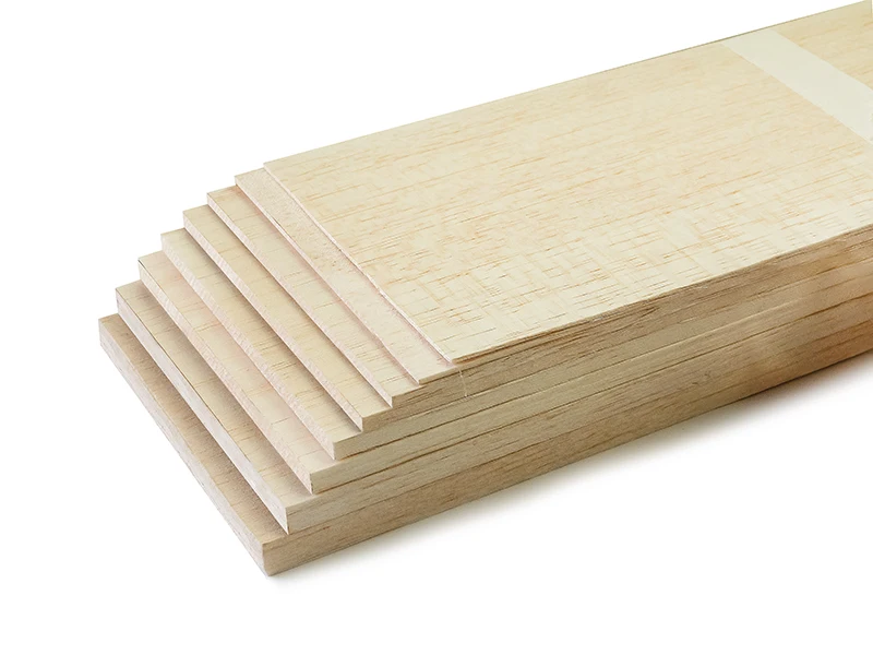 Деревянный лист AAA + Balsa ply длина 500 мм ширина 100 толщина 1/1 5/2/3/4/5/6/8/10 для модели