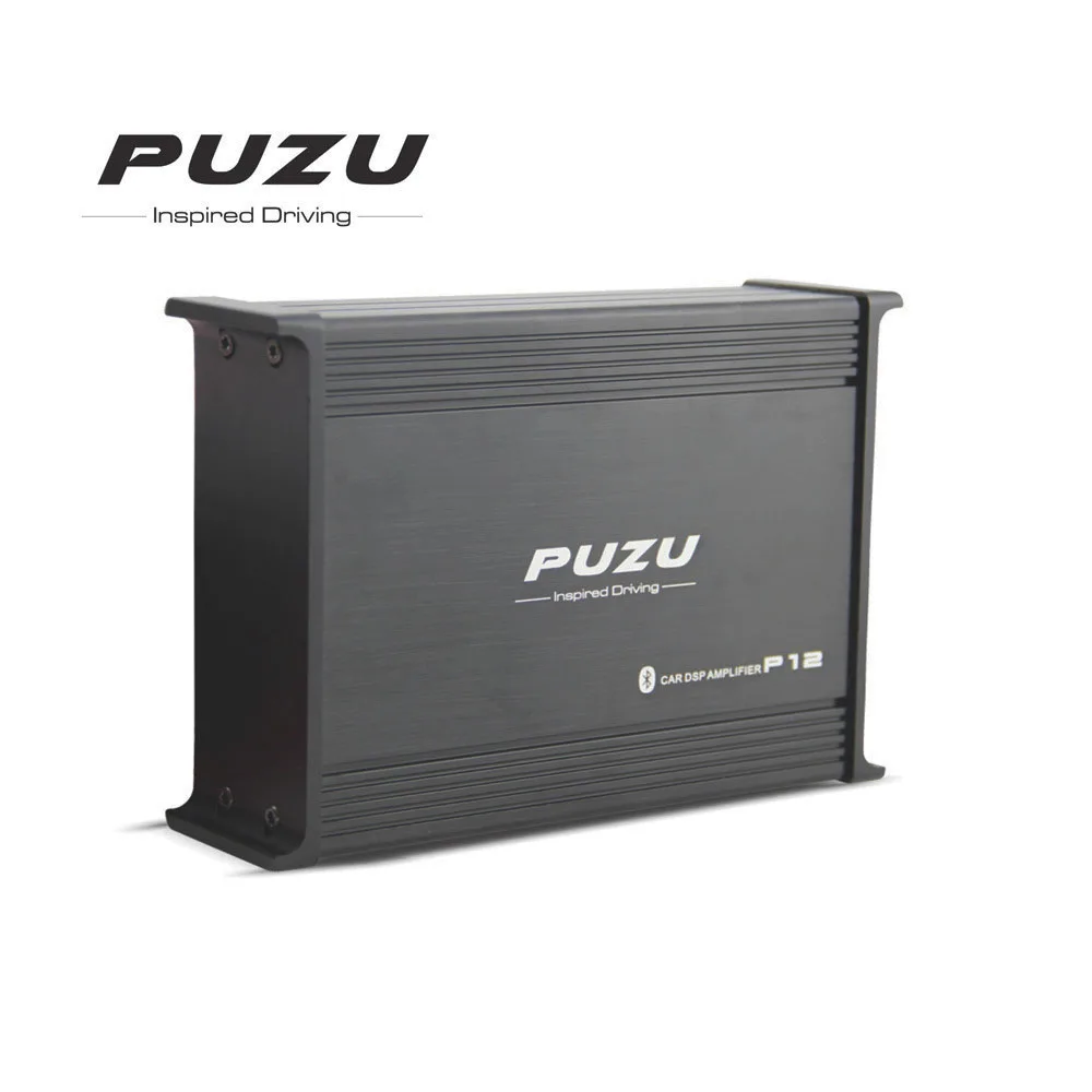 P12 dsp Bluetooth цифровой автомобильный усилитель 4X100 Вт компьютер 12 в поп упаковке