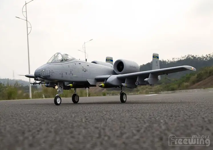 Freewing Twin 80 мм EDF RC/реактивный самолет A10 A 10 PNP или набор и сервопривод|jet airplane|rc jet