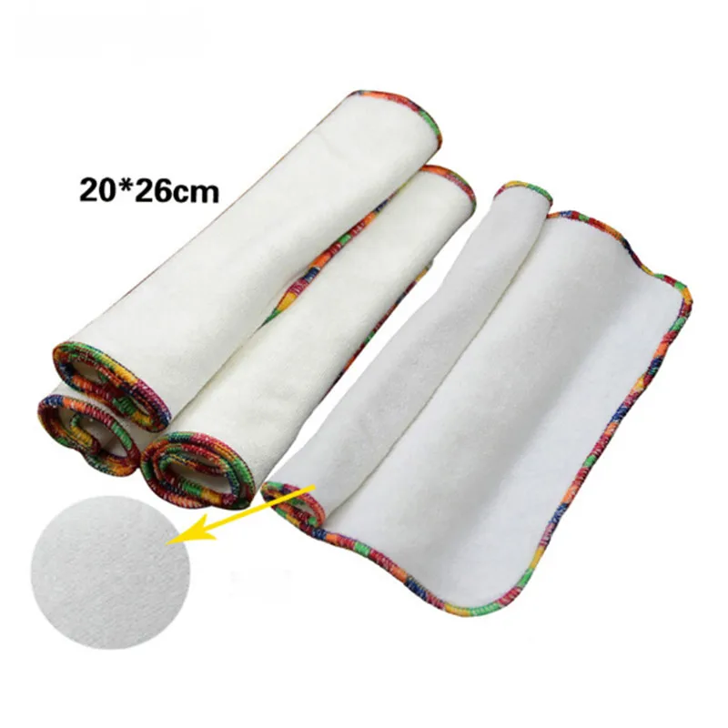 5 шт./компл. детская ткань из бамбукового волокна маленькое полотенце моющиеся