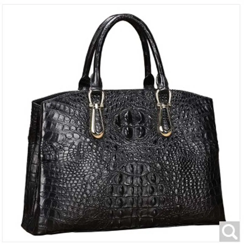 

baosidu Crocodile skin women Bag Lady new Women handbag European fashion alligator bag women crocodile bag