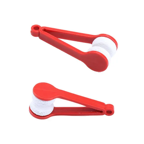 1 шт. портативные очки с ручкой солнцезащитные из микрофибры новый очиститель