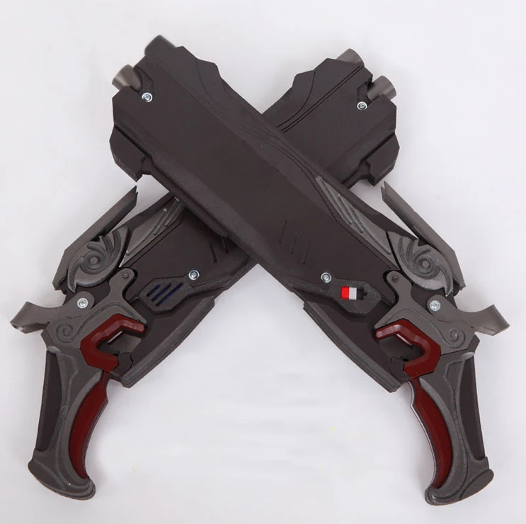 Overwatch Габриэль Reyes Reaper Hellfire Shotguns Косплей реплики реквизит| |