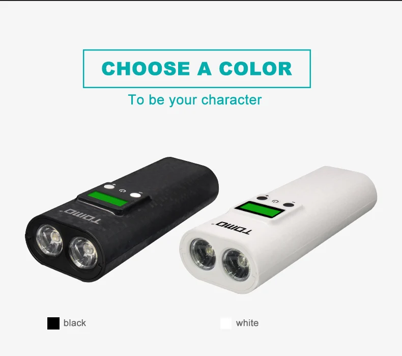 TOMO Smart power charger фонарик Функция power Bank чехол 2x18650 зарядное устройство портативное зарядное устройство для телефона зарядное устройство