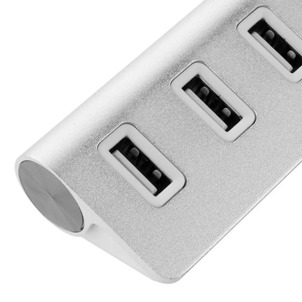 5 шт. Алюминий сплава на очень высоком Скорость 4 Порты USB usb-хаб адаптер для ПК |