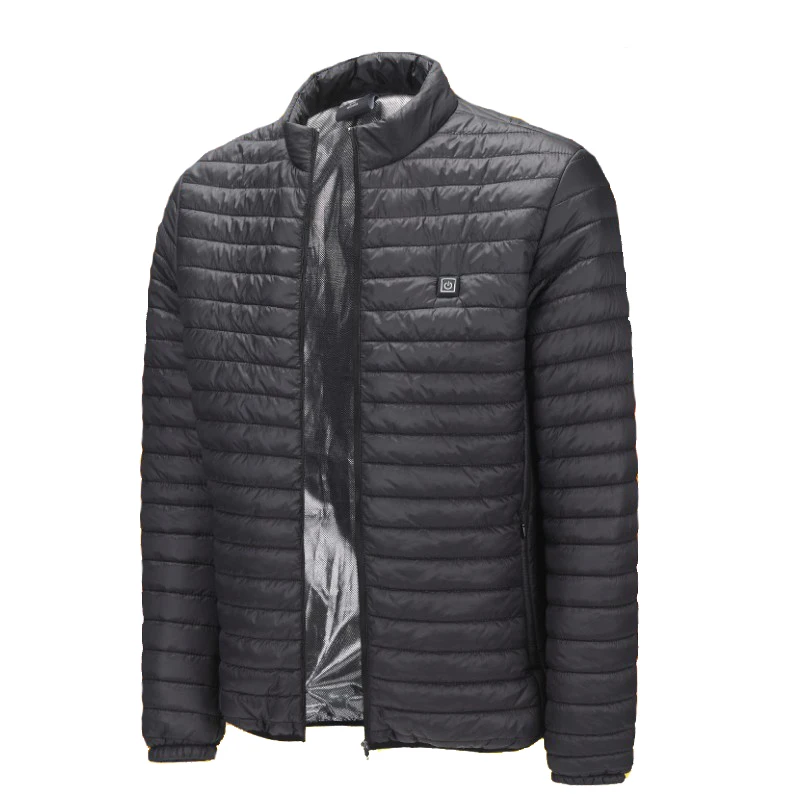 Новинка мужской пуховик с инфракрасным USB подогревом уличная термокуртка