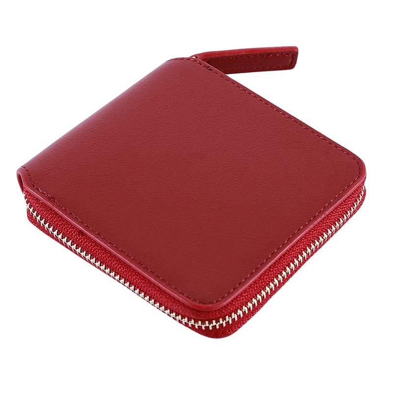 

Female Leather Square Small Handbag Women Coin Purses Holders Wallet Tassel Pendant Money Wallets Clutch Bag