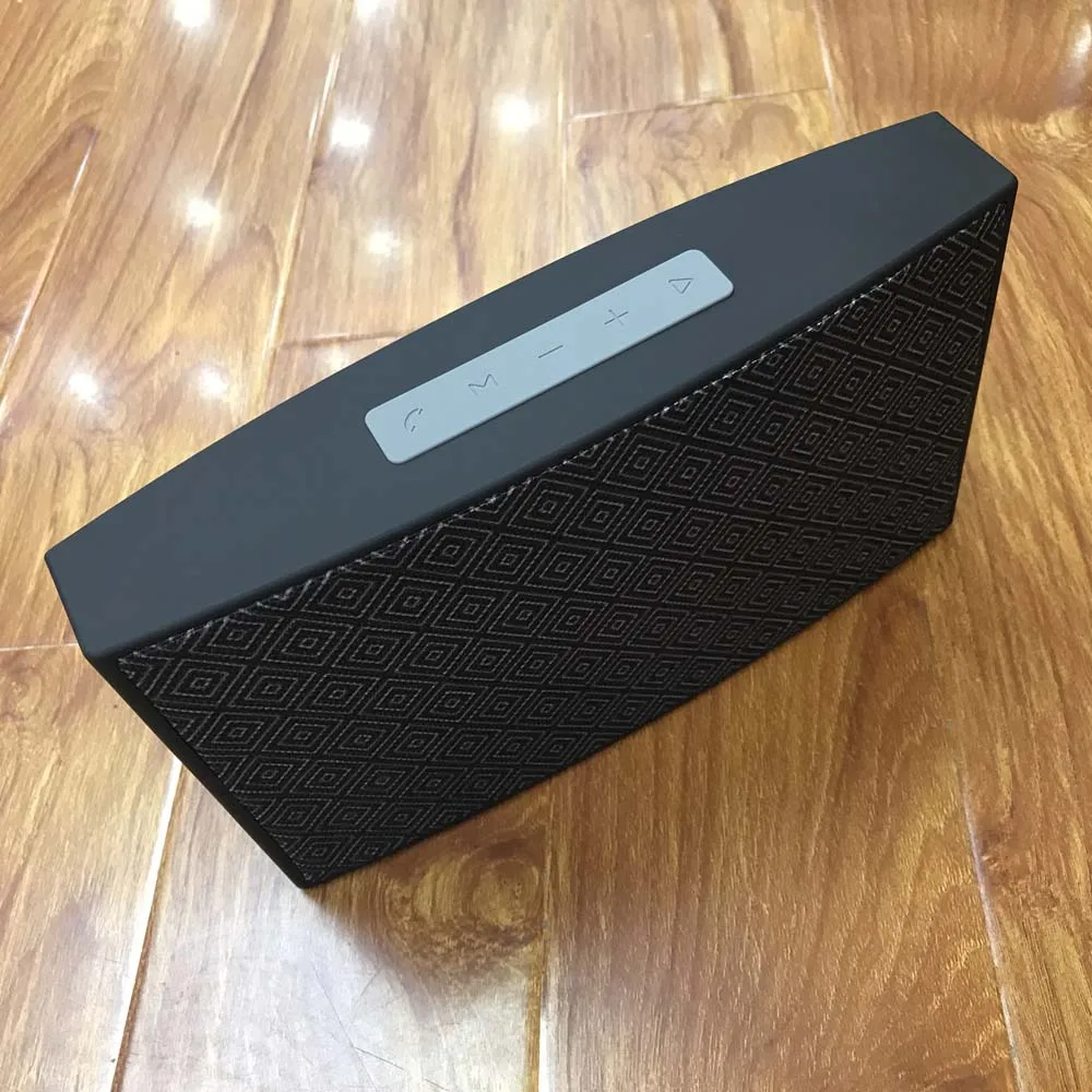Серый Классический беспроводной динамик Bluetooth стерео плеер Hi-Fi низкоклавишный динамик поддержка USB TF карта двойная 5 Вт с микрофоном для мобильного ПК 1 шт - Цвет: Серый