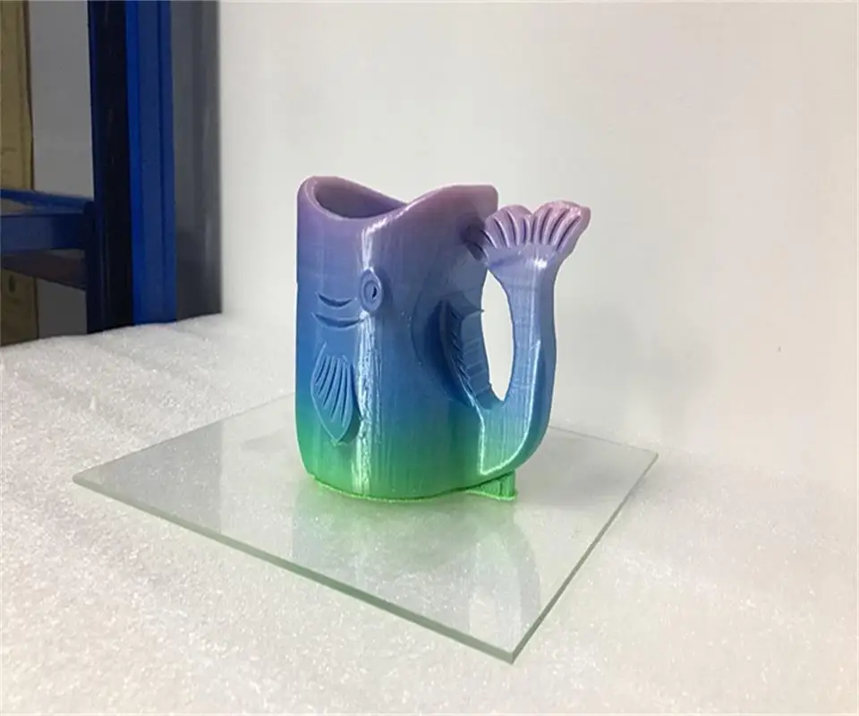 Splendid PLA 3d принтер нить 1,75 мм многоцветный градиент глянцевый шелк как покрытие цвет GT PLA