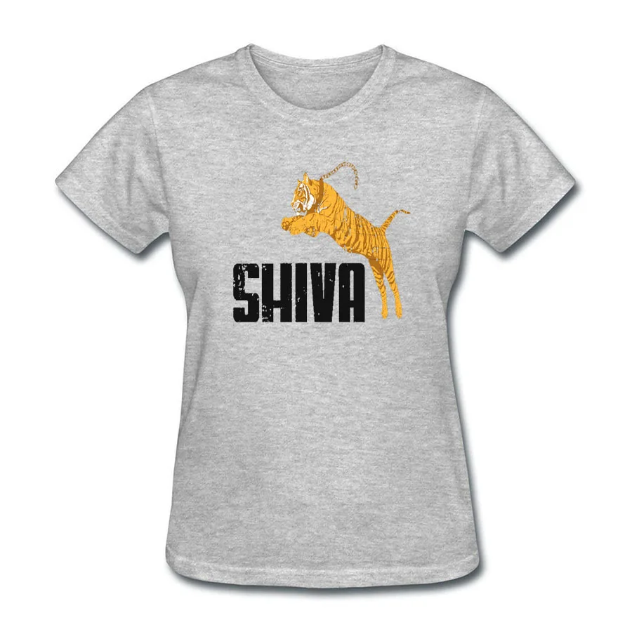 2018 Лидер продаж супер модные летние Забавные футболки с принтом Shivo Tiger Logo 100%