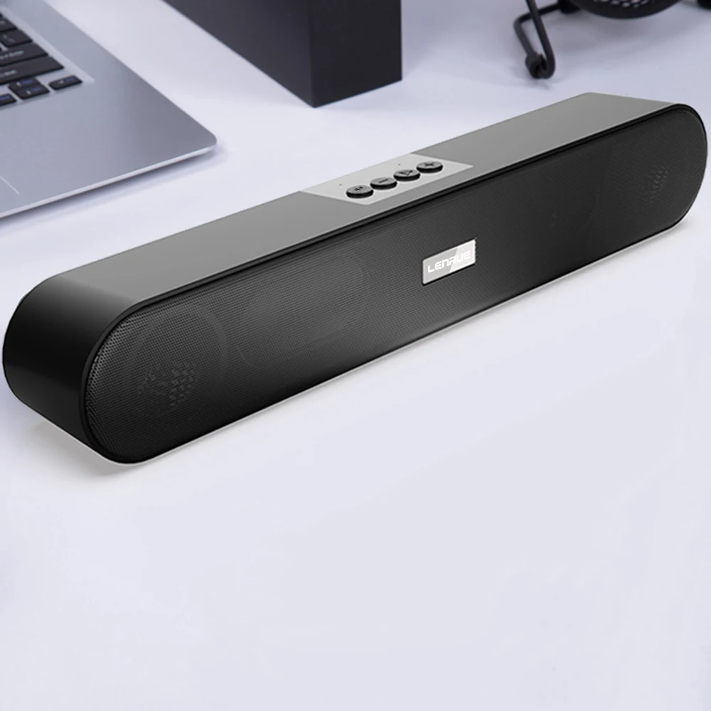 Проводной и беспроводной Саундбар Bluetooth динамик с микрофоном AUX FM функция, поддержка карт Micro SD для планшетов, ноутбуков, смартфонов
