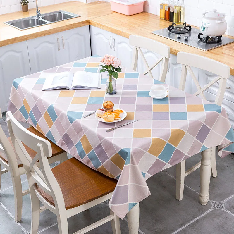 Скандинавский свежий Декор стиль геометрия многоугольник Водонепроницаемая