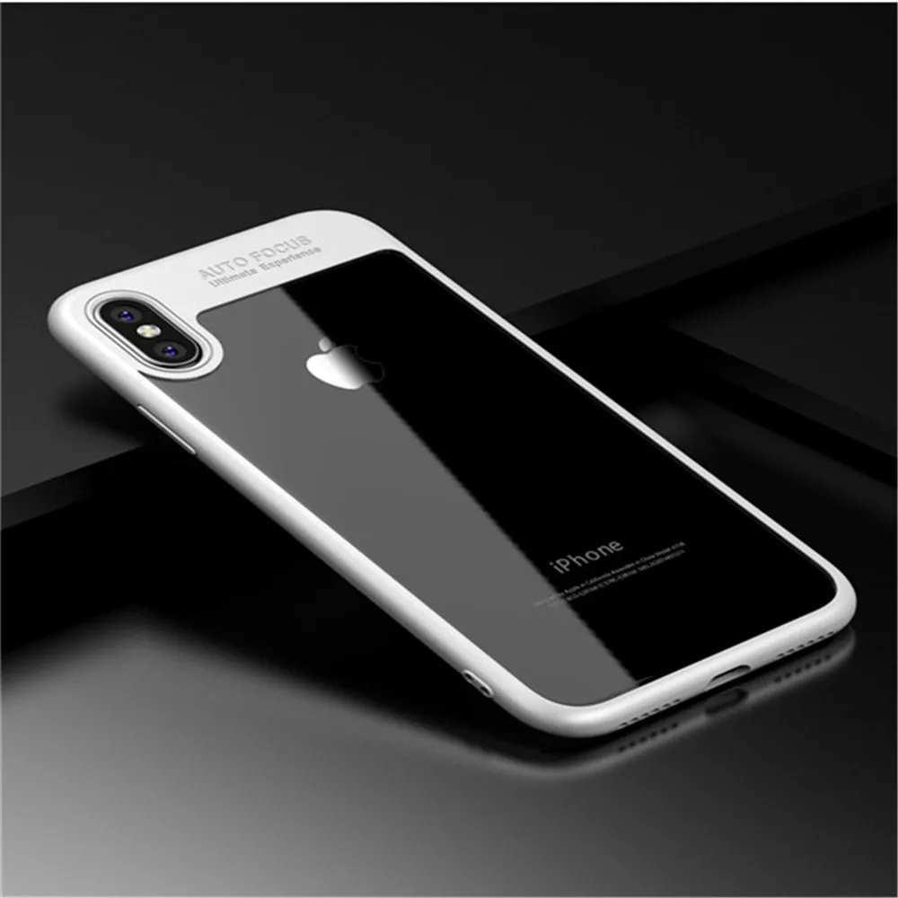 ! Роскошный мягкий силиконовый чехол ACCEZZ из ТПУ для Iphone X 8 7 6 6S Plus ультратонкий