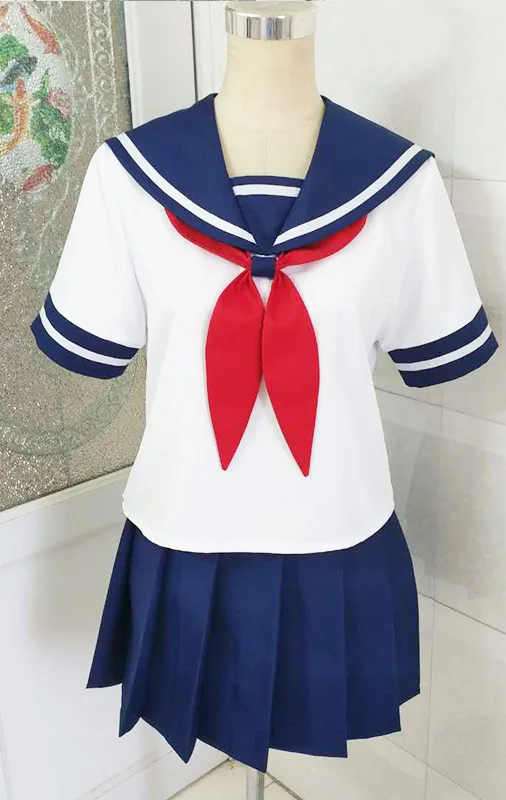 A Yandere Simulator Ayano Aishi Yandere-chan косплей школьная форма по индивидуальному заказу любого размера - Цвет: A