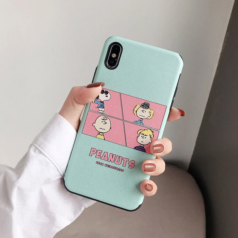Рельефный Шелковый мягкий чехол для телефона с рисунком Шарли для iPhone 6, 6 S, 7, 8 Plus, X, XS, MAX, XR, милый матовый чехол в стиле аниме, fundas Capa