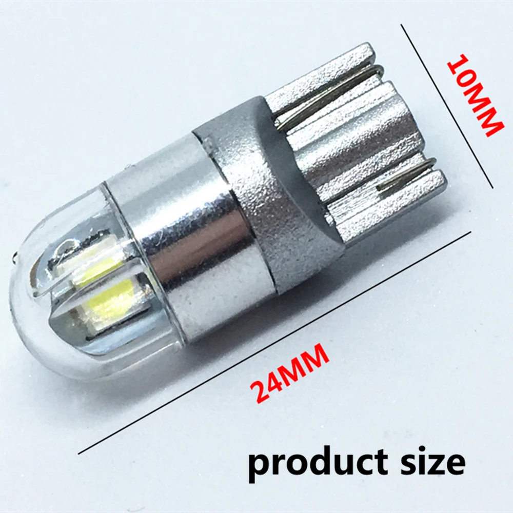 2 шт. Автомобильные светодиодные лампы T10 SMD 3030 192 501|Сигнальная лампа| |