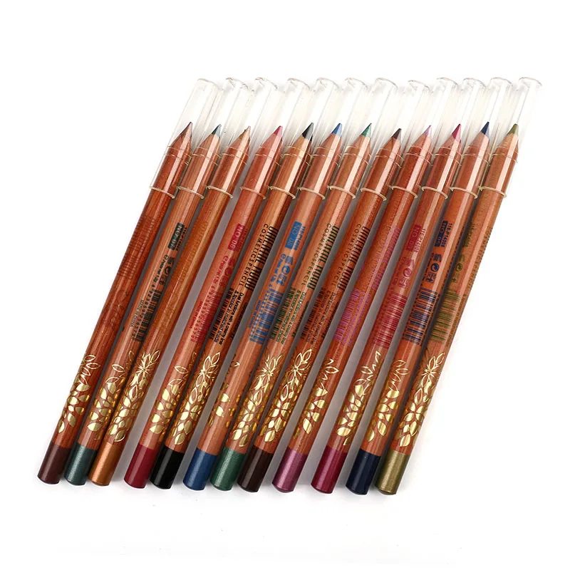 12 Шт./лот Новый Макияж Набор Инструментов Дешевые Цвет Водонепроницаемый