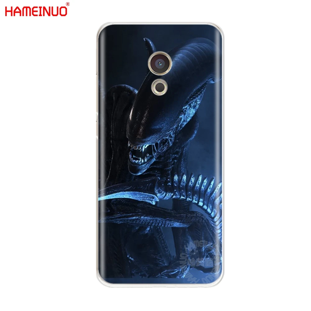 HAMEINUO Xenomorph иностранцев чехол Хищник чехол для телефона для Meizu M6 M5 M5S M2 M3 M3S MX4 MX5 MX6 PRO 6 5 U10 U20 note plus - Цвет: 72396