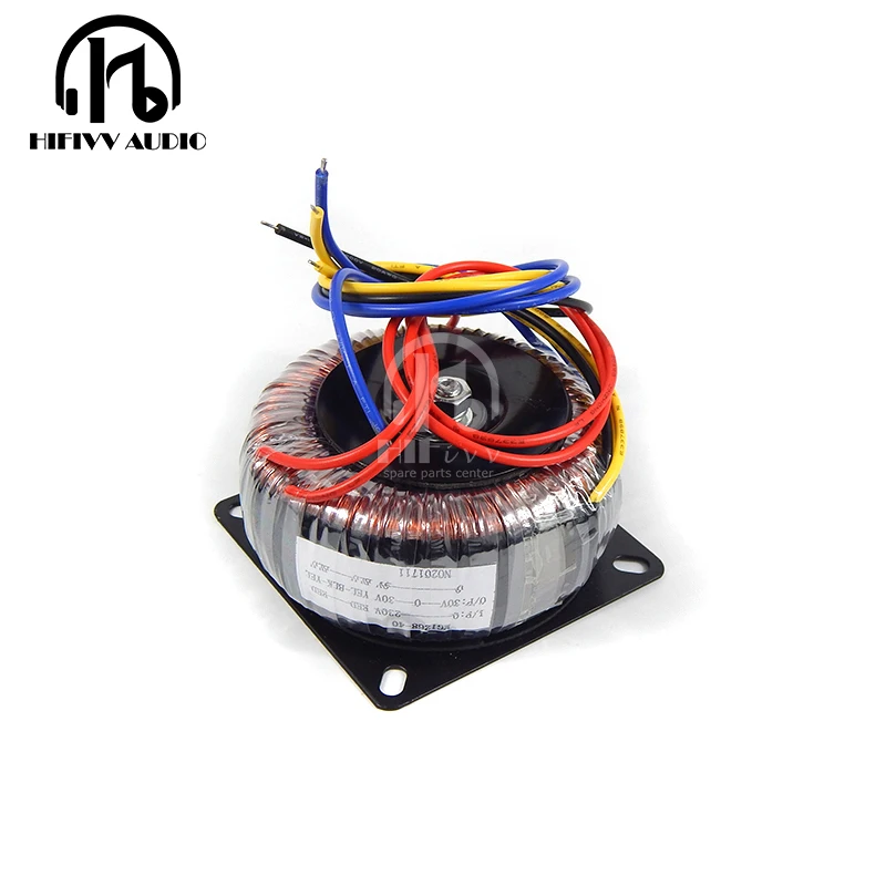 

40W Toroidal Core Transformer For Audio Amplifier Dedicated Power Supply Output 30-0-30V 9V