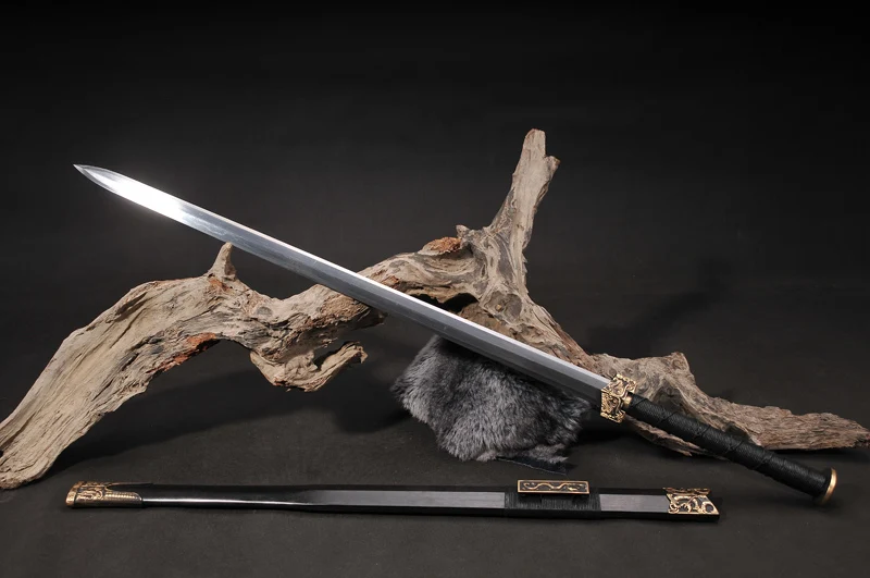 H-качество полностью ручной работы китайский дамасский меч в сложенном виде