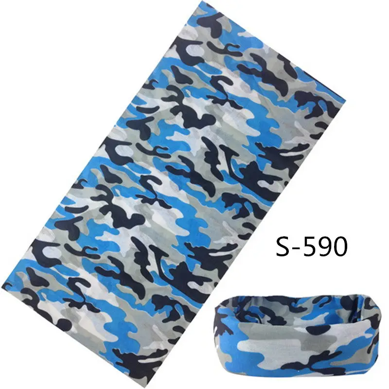 Анти УФ Камуфляж бесшовная Бандана Повязка На голову маска для лица волшебный