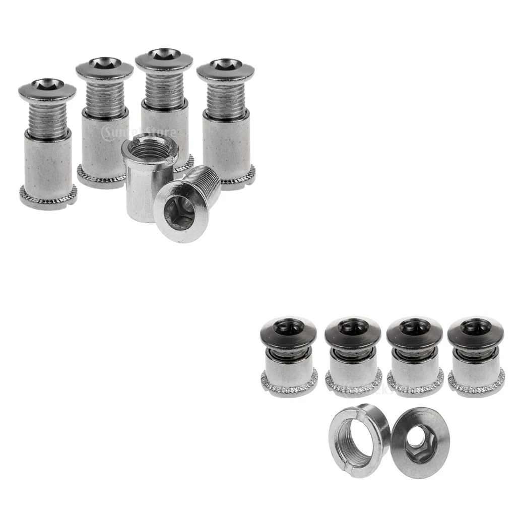 10 пар кривошипных болтов раньше крепежный винт для рукоятки Серебряная гайка A C