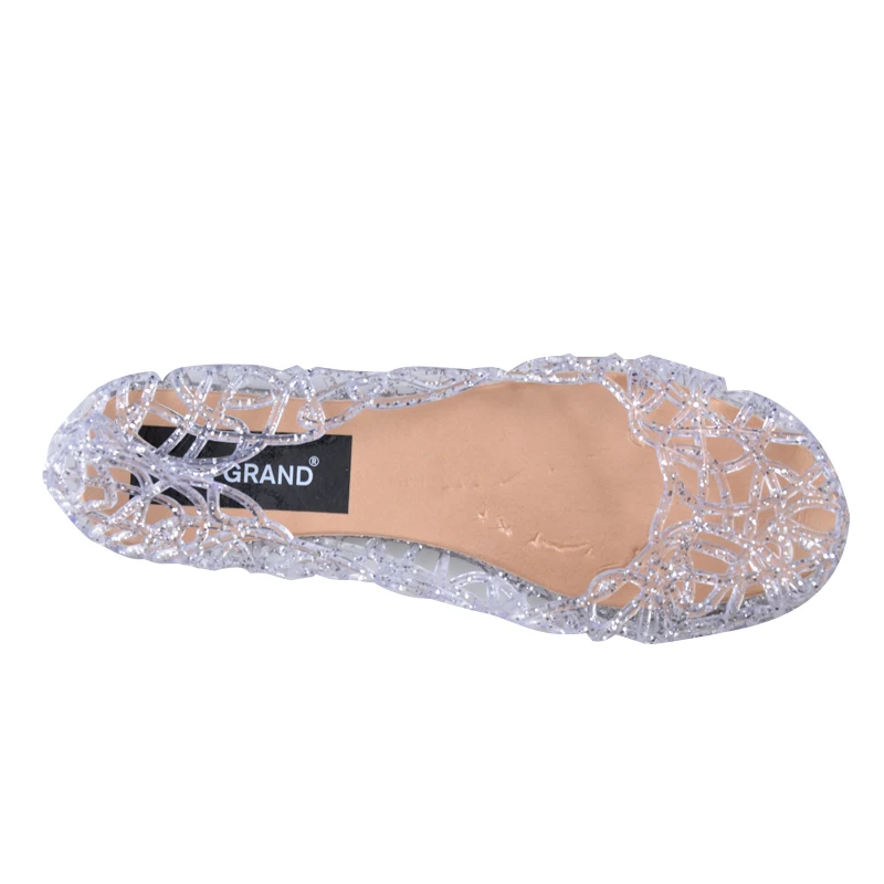 HEE GRAND/2019 женские сандалии в стиле кэжуал летние туфли на плоской подошве с