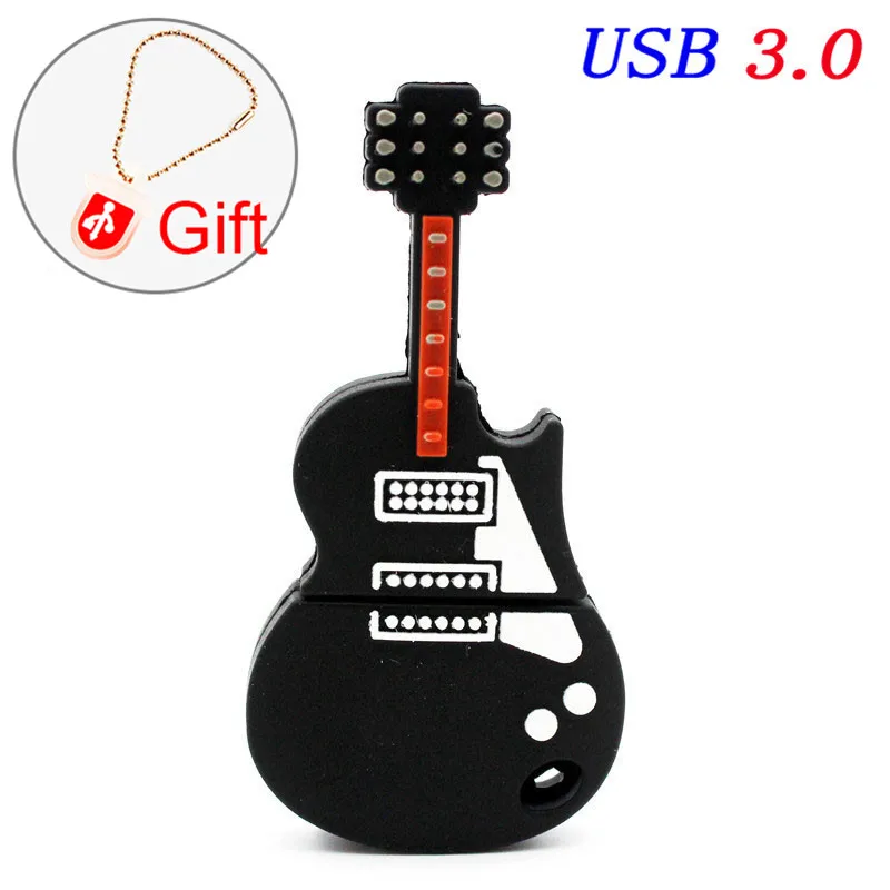 JASTER новейшая модель флеш-накопитель для гитары USB3.0 4GB 8gb 64gb 32gb Usb creativo pendrive мини-карта памяти в подарок - Цвет: T4