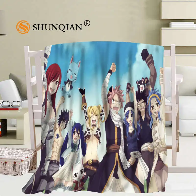 

Мягкое одеяло с изображением Феи хвоста, размер 56x80 дюймов, 50x60 дюймов, 40x50 дюймов, A7.10