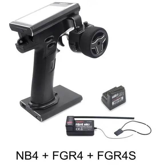Радиопередатчик Flysky FS NB4 2 4G 4CH Noble с приемником FGR4 FGR4S шт. HVGA цветной TFT экран 3 5
