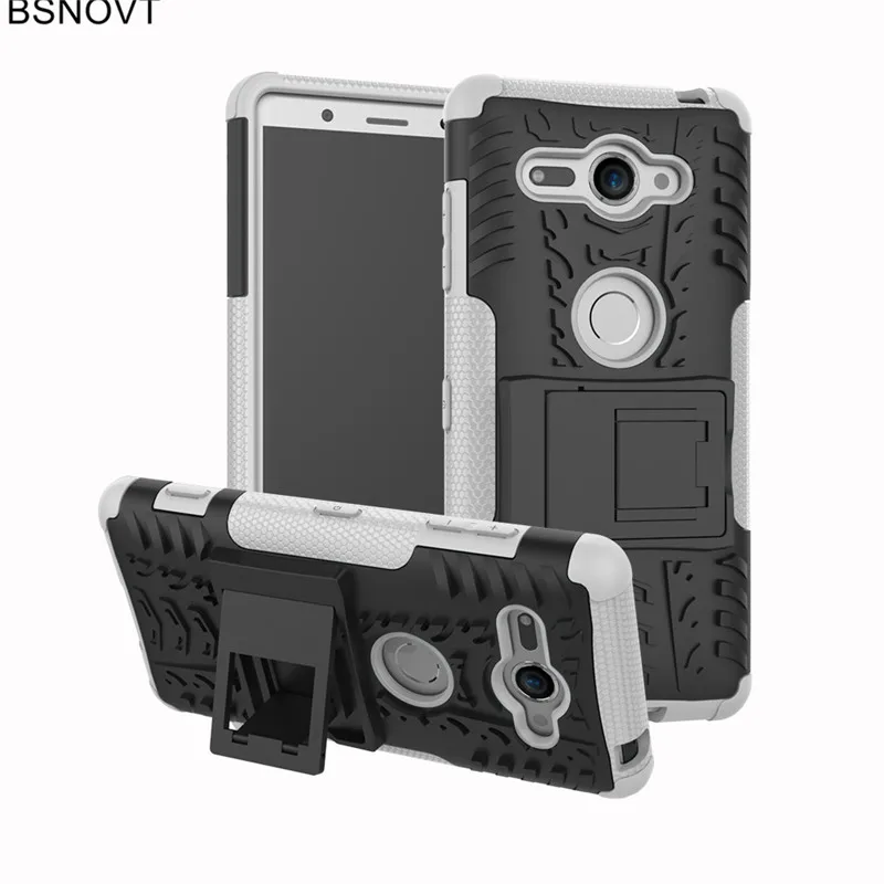 BSNOVT для Sony Xperia XZ2 компактный чехол двухслойный защитный силиконовый H8314 H8324 Fundas |
