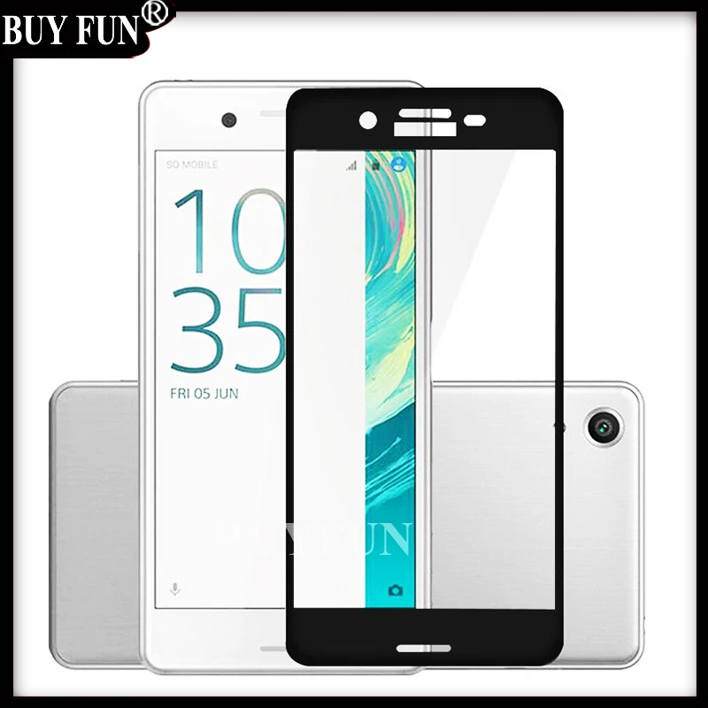 Полное покрытие экрана протектор для Sony Xperia XA Ультра Защитная пленка из