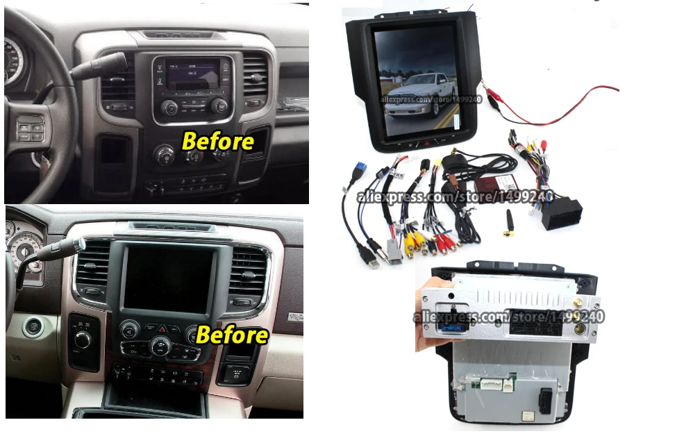 Liislee Android 6,0 up 2+ 32G для Dodge Ram 2013~ стерео Tesla стиль автомобиля BT Carplay gps Navi карта навигационная система Мультимедиа