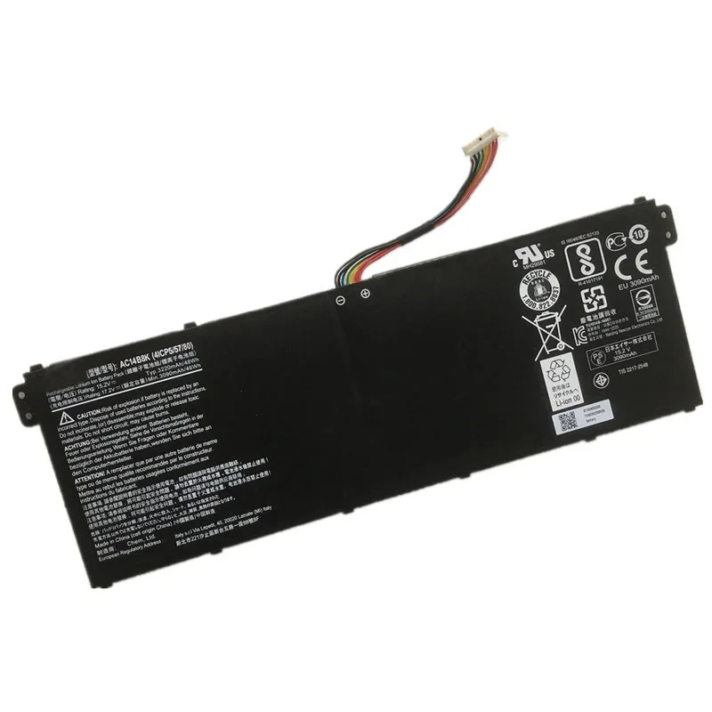 SupStone OEM AC14B8K ноутбук Батарея для ACER Aspire CB3-111 CB5-311 V3-111P B115P NE512 V3-371 ES1-711 V3-111 4ICP5/5 Chromebook