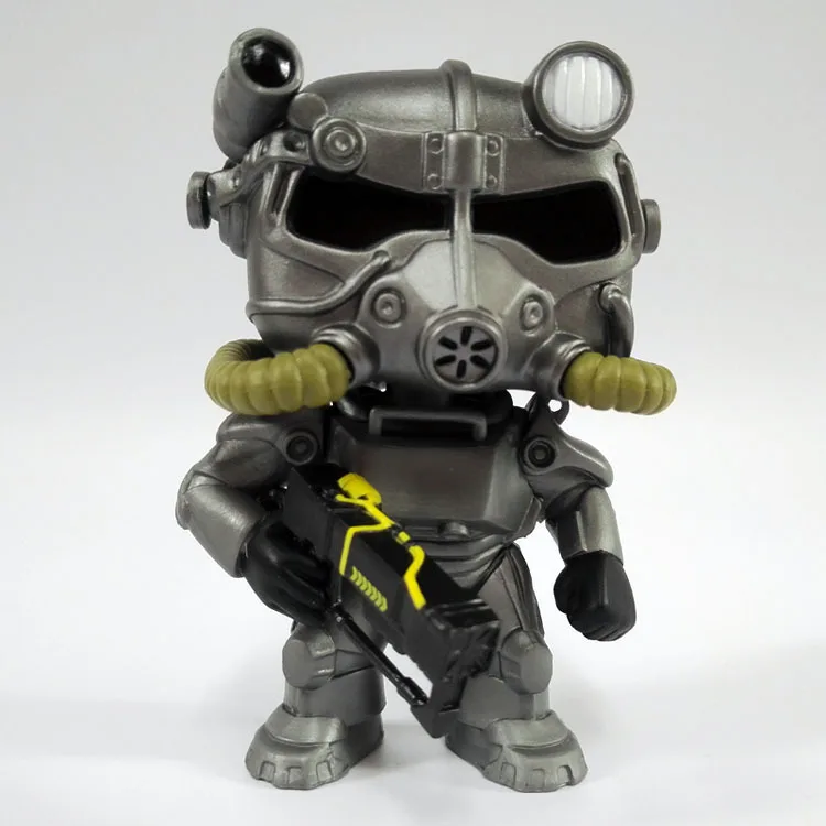 Новая игрушка! Fallout 4 экшн-игрушки Power Armor and LONE Wander Фигурки игрушки подарки