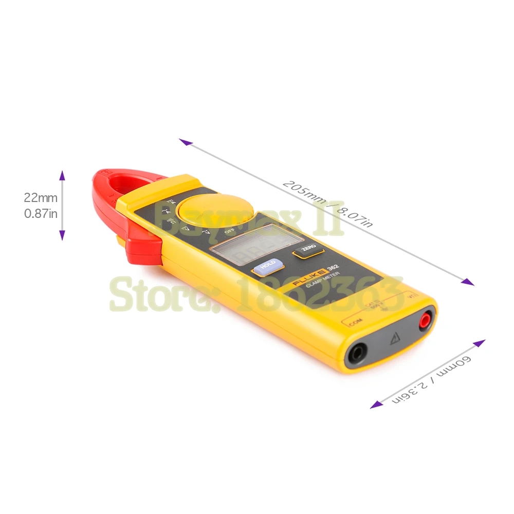 Цифровой зажим FLUKE 362 AC/DC 200A с базовыми функциями для измерения напряжения