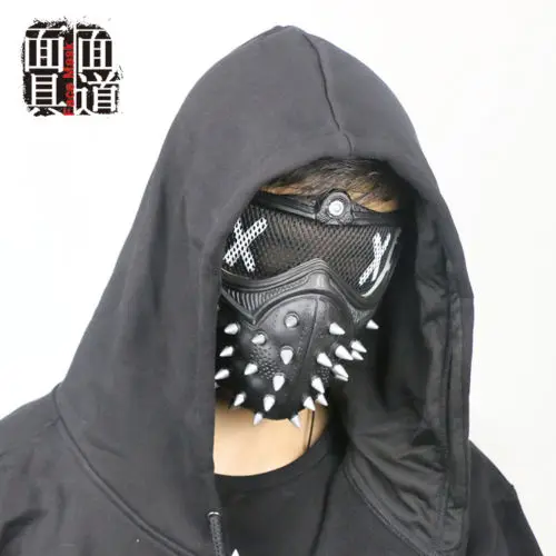 Маска-гаечный ключ Watch Dogs 2 Dedsec Aiden Pearce шлем Накладка для глаз маска лица косплей |